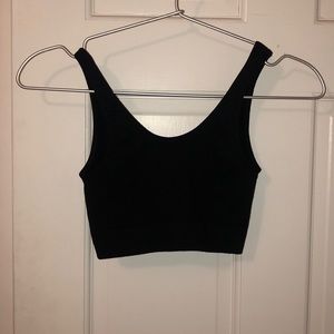 Free People Intimates ribbed crop top/ bra